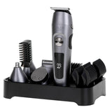 Adler Ad 2944 Grooming 6 In 1 Set, Led Display, Stainless Steel Black