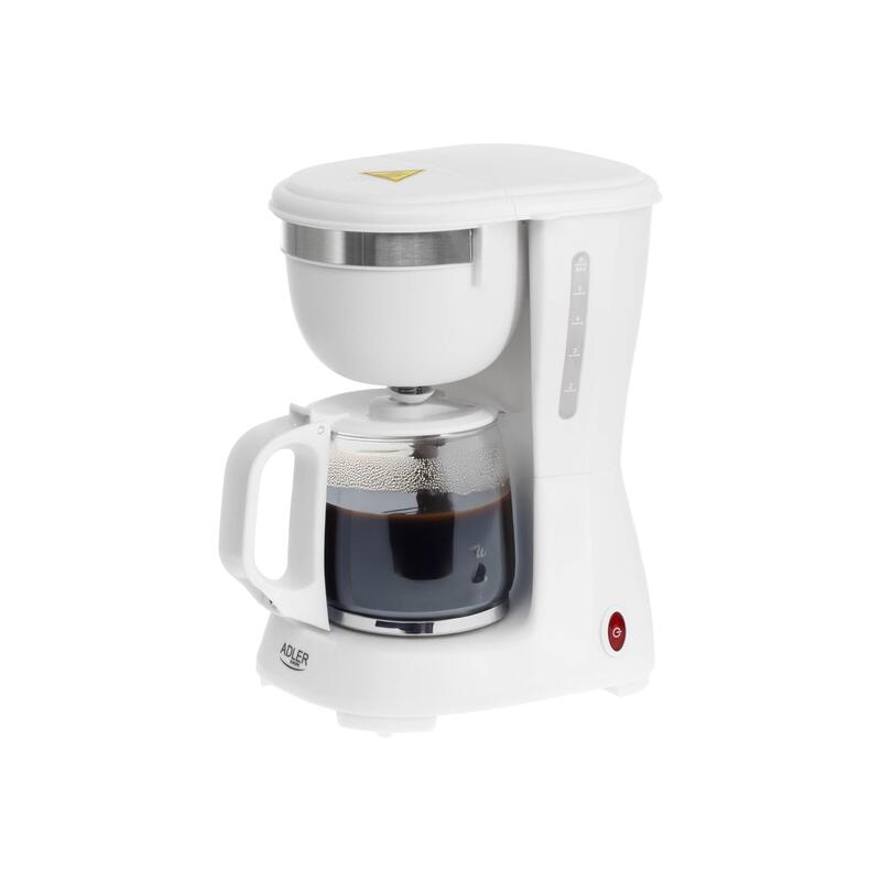 Adler Ad 4381 Drip Coffee Maker, 0.6 L, White
