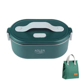 Adler Ad 4522 Electric Lunch Box With Thermal Bag, Green