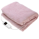 Adler Ad 7443 Electric Heating Throw-Blanket, Super Soft, Pink