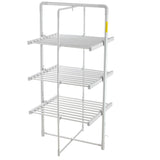 Adler Ad 7829 Foldable Electric Clothes Dryer, 300w, Silver White