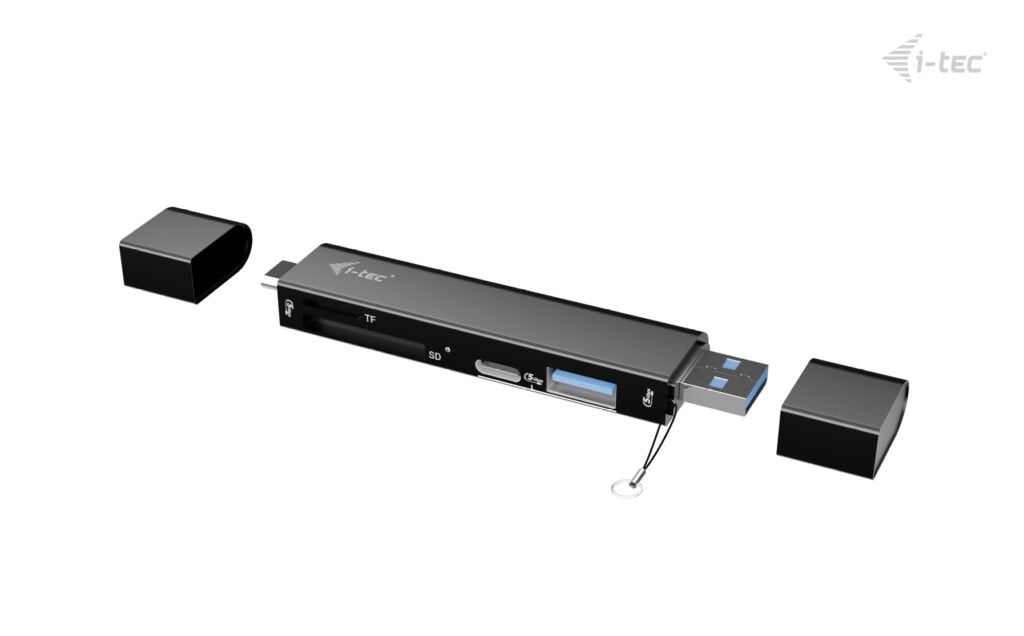I-Tec Usb-C Usb-A Dongle Sd Tf And 2x Usb 1x Usb-A 1x Usb-C