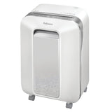 Destructora Fellowes Lx201 Blanca Corte En Partículas 2*12mm Papelera Capacidad 22l Seguridad P-5 Destruye Grapas/T.Credito/Clips