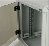 Armario Rack Triton De Una Sola Sección Rba-12-As4-Cax-A1 (12u; 635mm / 600mm / 400mm; Colgante; Que Se Puede Abrir; 19 ''; Color Gris)