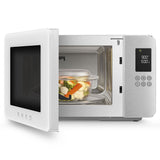 Smeg Mikrowelle M. Grill Moc01whmeu, 4 Fkt, 1900w, Mattweiss