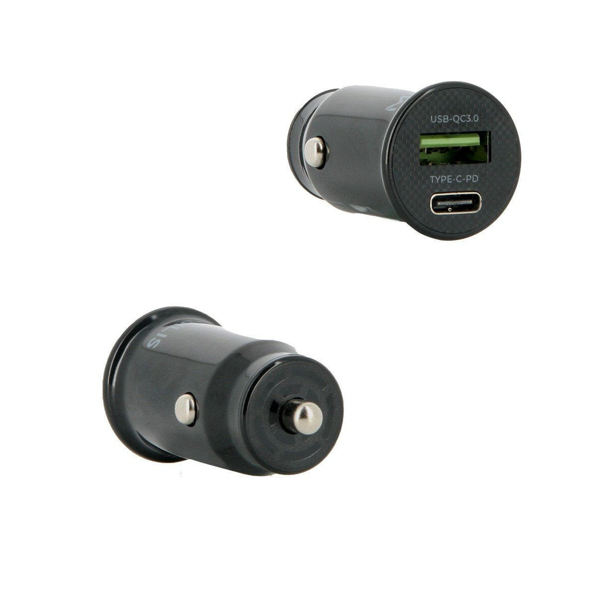 Car Charger 1 Usb A 1 Usb C Quick Charge - Soft Bag