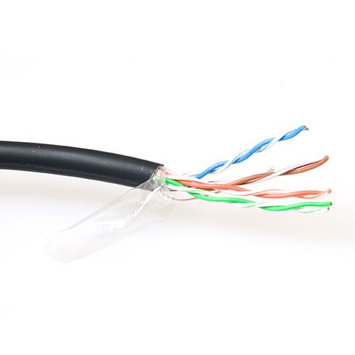 Cat5e F Utp Lszh Stranded Patch Negro 100 M