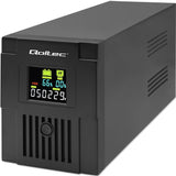 EAN 5901878537702 - Qoltec 53770 sistema de alimentación ininterrumpida (UPS) Línea interactiva 1,5 kVA 900 W 2 salidas AC imagen 1