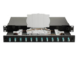 Equip Lwl-Spleisskamen 12-Port Lc-Duplex Om3 1u Komplett Sw
