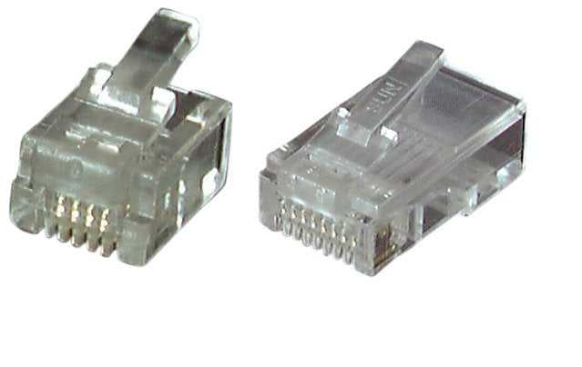 Efb Modular-Conector Macho Rj12 Utp, E-Mo 6 6 Sf, Vpe 100