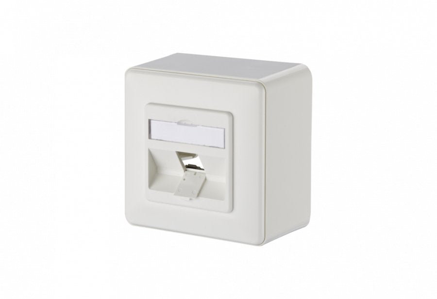Metz Connect Keystone Roseta Ap 1 Port Unbepiezast Reinweiss