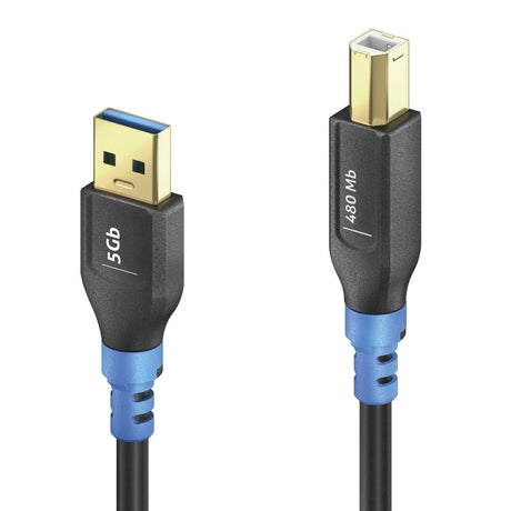 EAN 4251364742846 - PureLink FI-U200-020-PCK cable USB USB 2.0 2 m USB A USB B Negro, Azul imagen 1