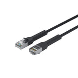 EAN 4017538138309 - Lanview LV-6AFTP-FLEX-ANG-03B cable de red Negro 3 m Cat6a U/FTP (STP) imagen 1