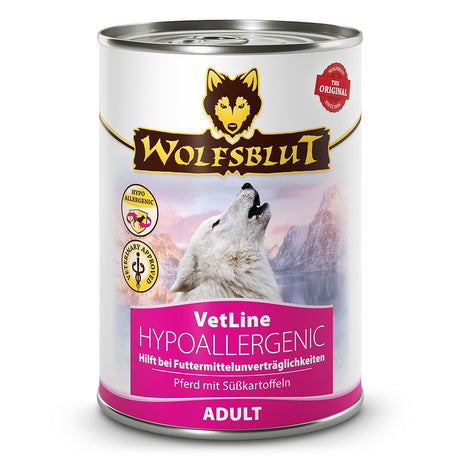 EAN 4260603789603 - Wolfsblut VetLine Hypoallergenic Cabello Adulto 395 g imagen 1