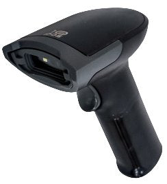 Lector De Código De Barras Láser 1d & 2d 10pos Is-300, Usb Negro, Soporte Incluido.