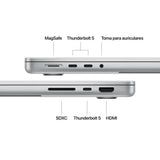 EAN 195949874567 - Apple MacBook Pro Apple M M4 Max Portátil 36,1 cm (14.2") 36 GB 1 TB SSD Wi-Fi 6E (802.11ax) macOS Sequoia imagen 7