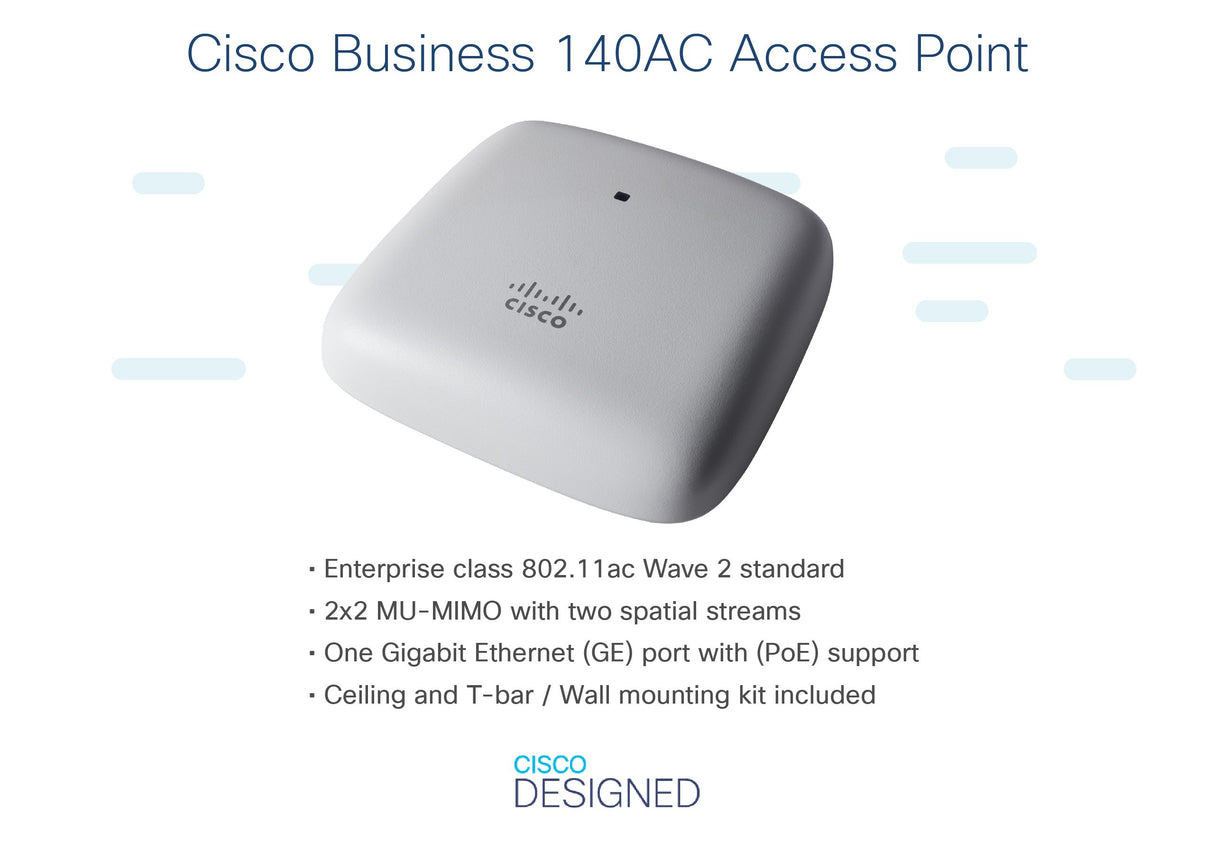 EAN 0889728276054 - Cisco CBW140AC 867 Mbit/s Blanco Energía sobre Ethernet (PoE) imagen 4