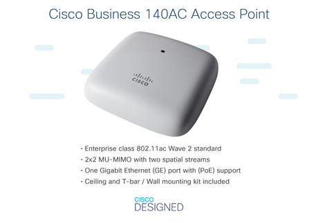 EAN 0889728276054 - Cisco CBW140AC 867 Mbit/s Blanco Energía sobre Ethernet (PoE) imagen 4