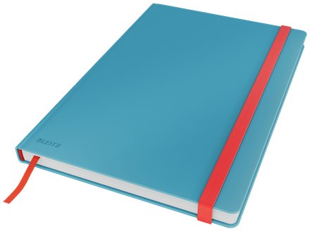 Leitz Cuaderno De Notas Cosy Touch 80h Cuadriculado T/Dura Cierre C/Goma Din B5 Azul