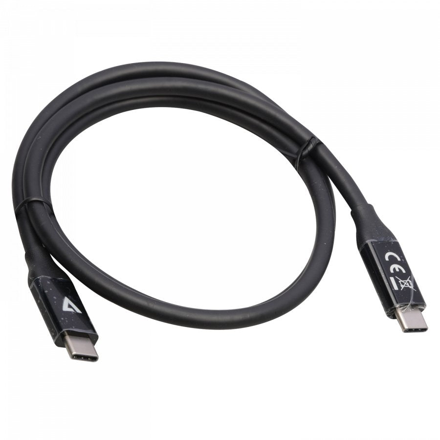 EAN 0662919114737 - V7 V7USB4-80CM cable USB 0,8 m USB C Negro imagen 2