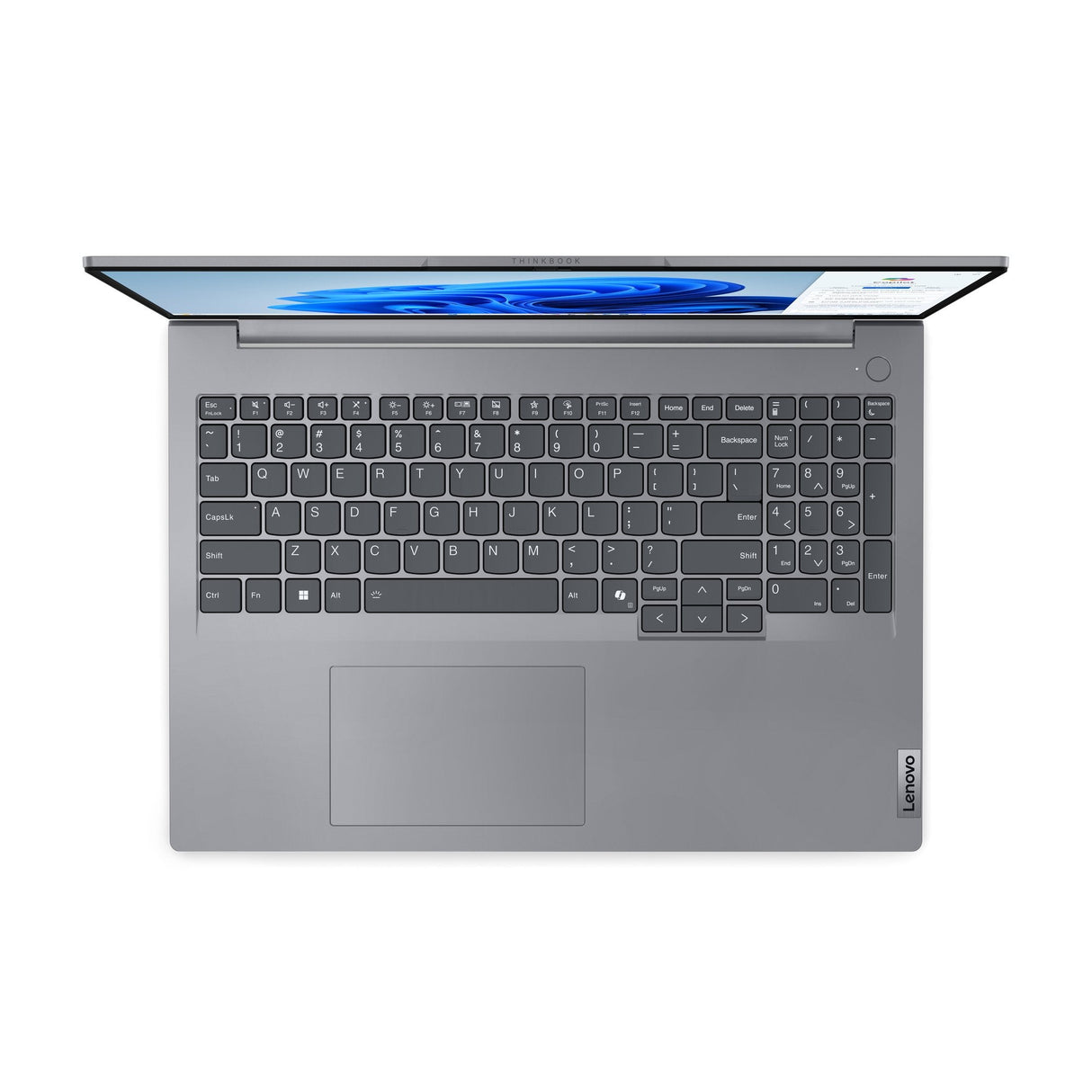 Portatil Lenovo Thinkbook 16 G7 Arp 21mw Diseño De Bisagra En 180 Grados Amd Ryzen 5 7535hs / Hasta 4.55 Ghz Win 11 Pro Radeon 660m 16 Gb Ram 512 Gb Ssd Nvme 16" Ips 1920 X 1200 Gigabit Ethernet Wi-Fi 6e Bluetooth Gris Ártico Con Dos Tonos
