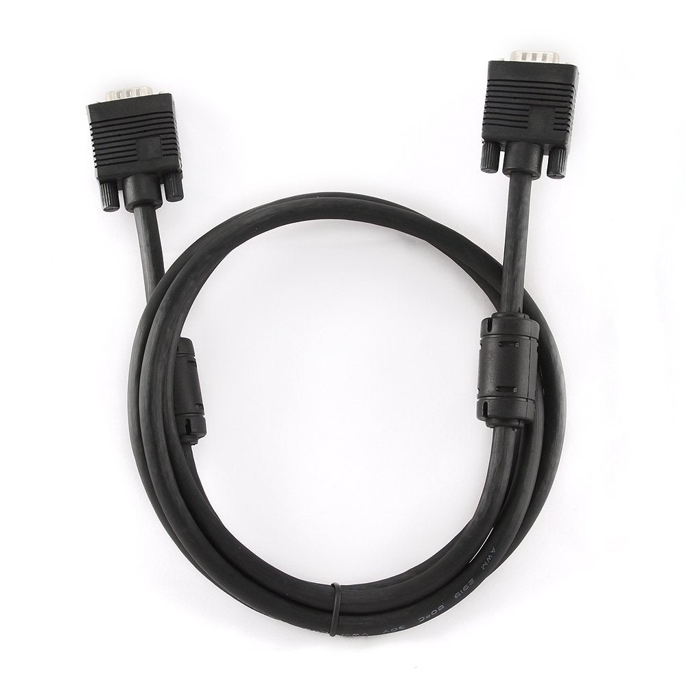 Gembird Cable  Vga D-Sub  M/M 2 Ferritas 1.80m Negro Cc-Ppvga-6b