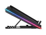 Conceptronic Usb-C Laptop-Almohadilla Refrigerante + Handyhalter, Rgb, 12v