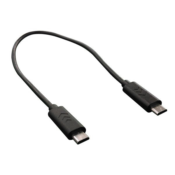 Roline Usb 2.0 Ladecable, Micro B - Micro B, St St, Schwarz, 0,3 M