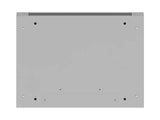 Lanberg Wall Mount Cabinet 19" 12u 600x450 Mesh Doora Grey Flat Pack