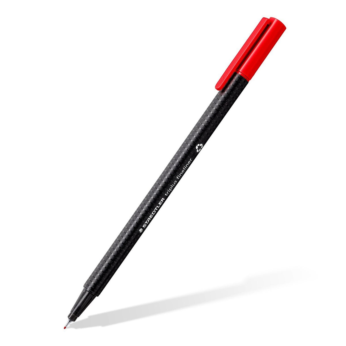 Staedtler Fineliner Triplus Rpp, Negro. 4st Bk