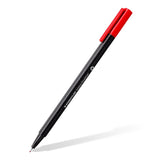Staedtler Fineliner Triplus Rpp, Negro. 4st Bk