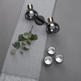 Activejet Lisa Plafón Doble Negro Y Dorado E14 Aplique Para Salón