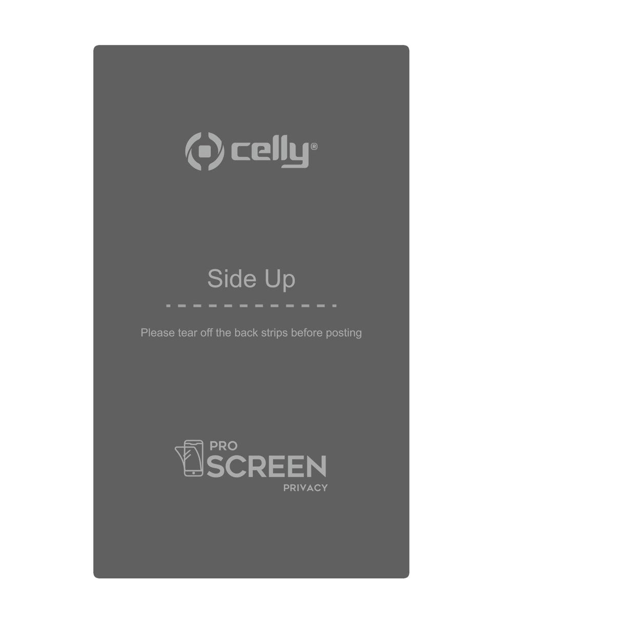 EAN 8021735763345 - Celly PROFILM5PRIV filtro para monitor Smartphone Filtro de privacidad para pantallas sin marco imagen 2