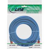 Cable De Red Inline S/Ftp Pimf Cat.6 250mhz Pvc Cca Azul 7.5m
