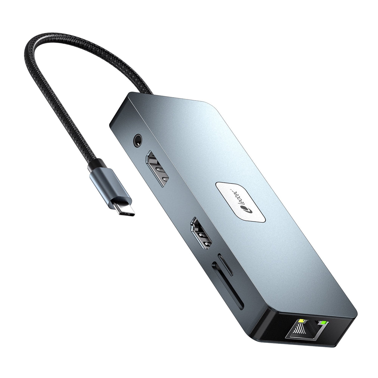 Leotec Docking Station 11-1 Plus 1usb-C Pd100 3usb3.2 Hdmi Vga Ggl Lectjsd Mcsd
