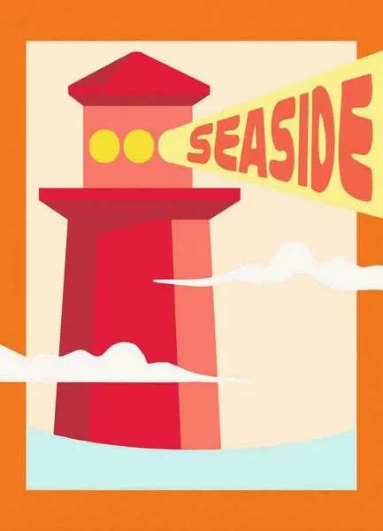 Juego De Pared De La Galería Ravensburger Creart - En La Playa, Pintura 23901