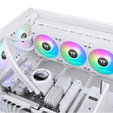 Thermaltake Th360 V2 Ultra Ex Argb Sync Enfriador Líquido Todo En Uno - Snow Edition, Refrigeración Por Agua Blanco Cl-W426-Pl12sw-A