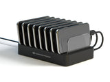 Cargador Conceptronic De 8 Puertos 75w, 2xusb-C / 6xusb-A Pd Sobremesa