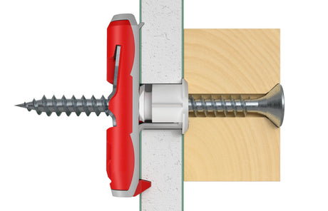 EAN 4048962254075 - Fischer 537258 tornillo de anclaje y taco 50 pieza(s) Juego de enchufes de pared y tornillos 50 mm imagen 7