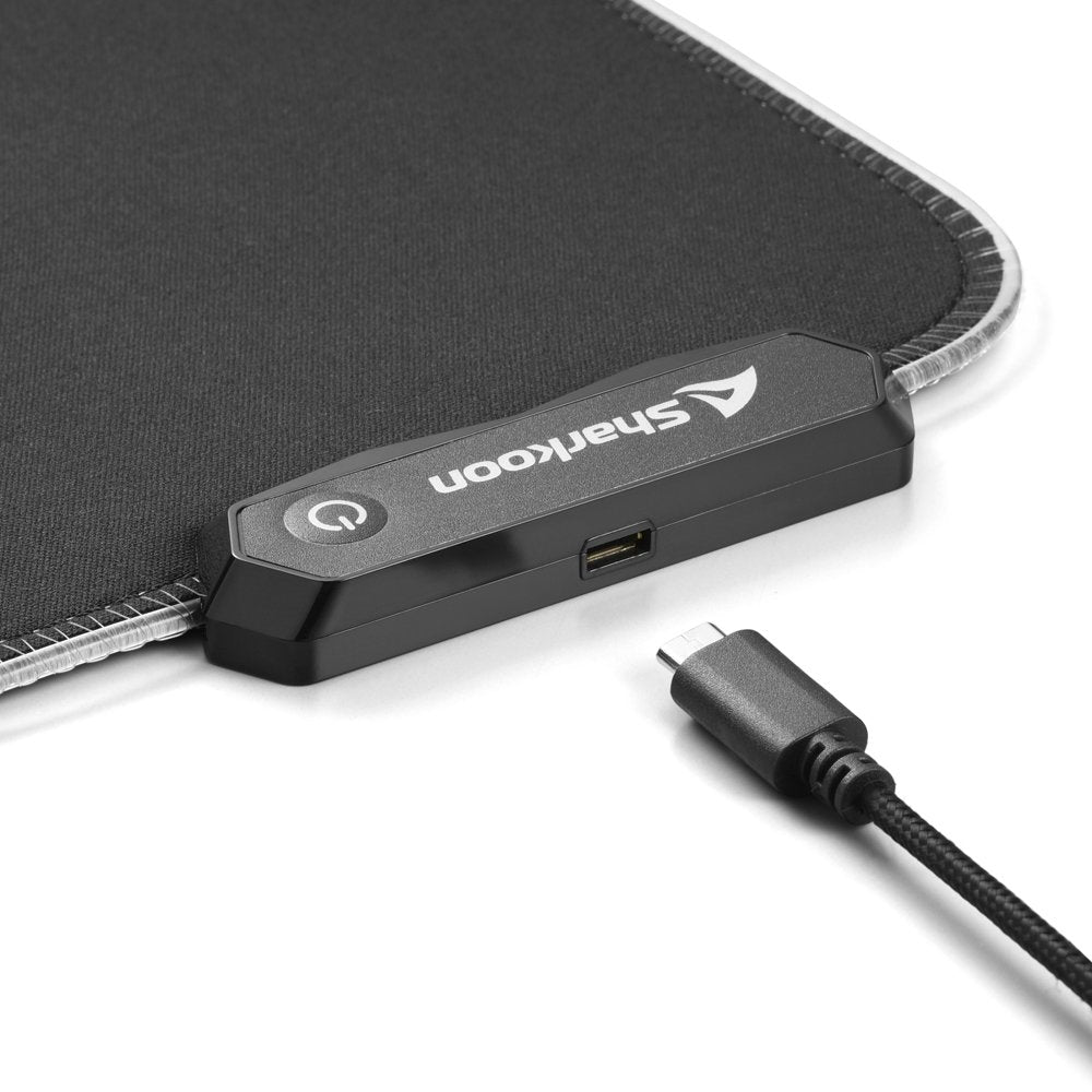 Alfombrilla Gaming Sharkoon 1337 Rgb V2 900 Negro