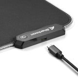 Alfombrilla Gaming Sharkoon 1337 Rgb V2 900 Negro