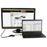 EAN 0065030860413 - StarTech.com DP2HDVGA adaptador de cable de vídeo 0,15 m Negro imagen 5