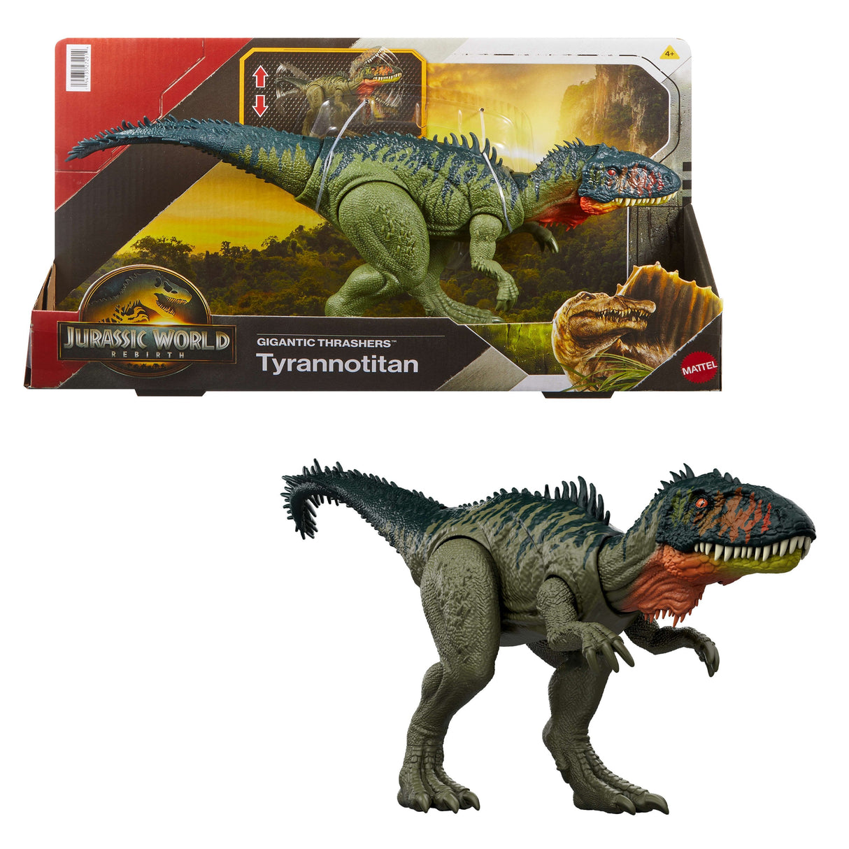 Figurka Jurassic World Odrodzenie Tyranotytan