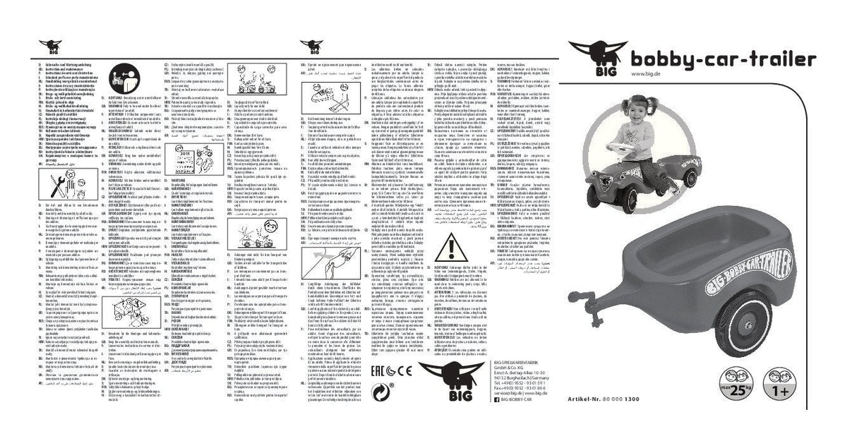 Big Remolque De Coche Bobby 800001300