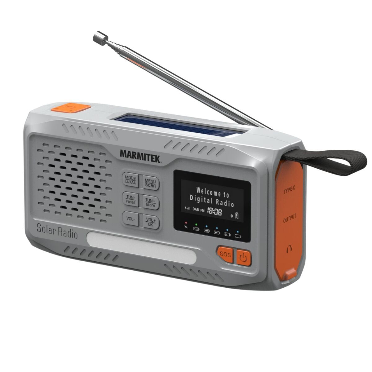EAN 8718164536441 - Marmitek 25008643 radio Portátil Analógico y digital Gris claro imagen 7
