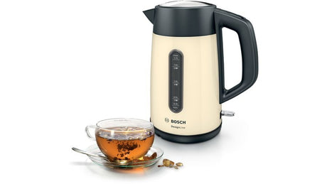 EAN 4242005253258 - Bosch TWK4P437 tetera eléctrica 1,7 L 2400 W Beige, Negro imagen 3