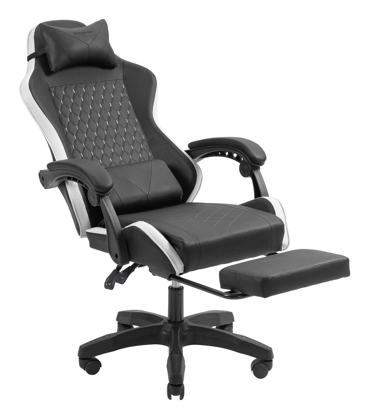 EAN 8435693111030 - Mars Gaming MGC-X Silla para videojuegos de PC Asiento acolchado Negro, Blanco imagen 5