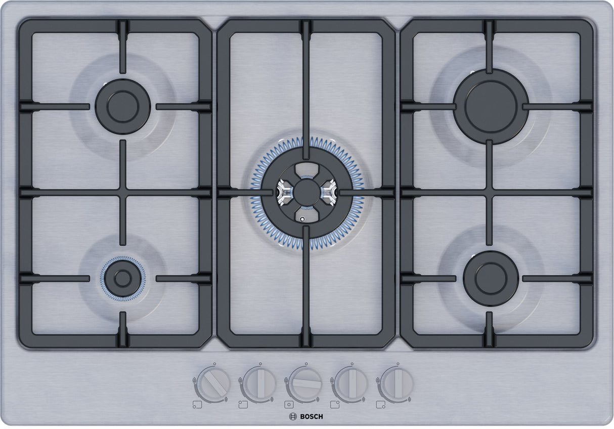 EAN 4242005473670 - Bosch Serie 4 PGQ7B5K90 hobs Acero inoxidable Integrado 75 cm Encimera de gas 5 zona(s) imagen 1