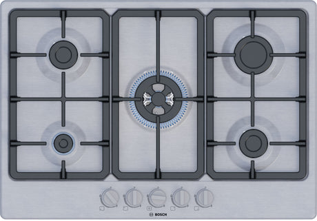 EAN 4242005473670 - Bosch Serie 4 PGQ7B5K90 hobs Acero inoxidable Integrado 75 cm Encimera de gas 5 zona(s) imagen 1