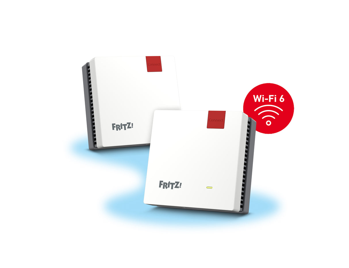 EAN 4023125031267 - Mesh Set FRITZMESH SET 1600 2-PACK EDITION INTERNATIONAL Doble banda (2,4 GHz / 5 GHz) Wi-Fi 6 (802.11ax) imagen 1
